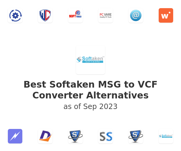 Best Softaken MSG to VCF Converter Alternatives