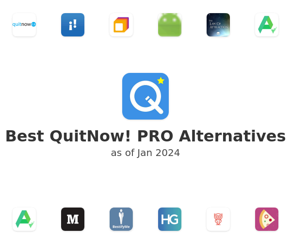 Best QuitNow! PRO Alternatives