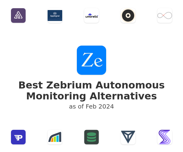 Best Zebrium Autonomous Monitoring Alternatives