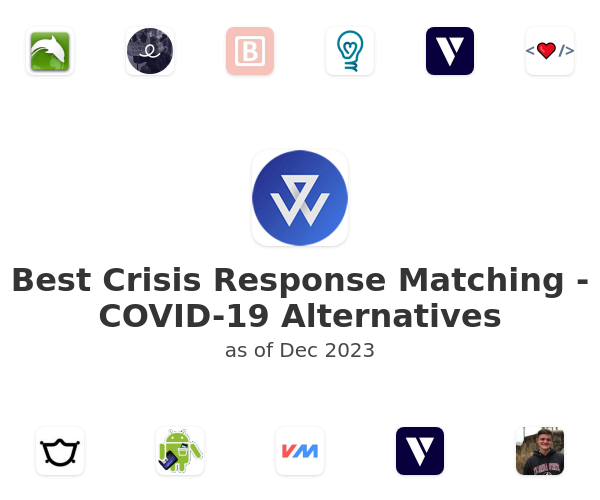 Best Crisis Response Matching - COVID-19 Alternatives