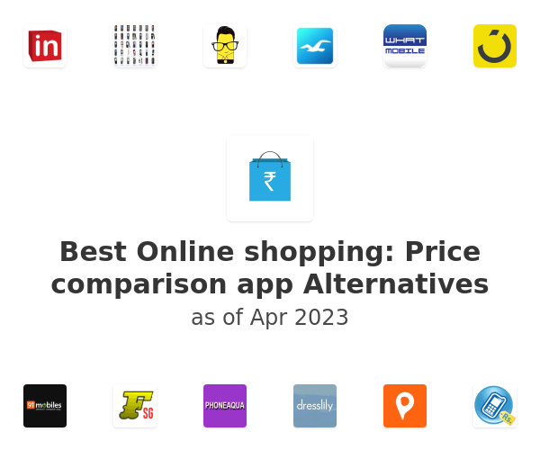 Best Online shopping: Price comparison app Alternatives