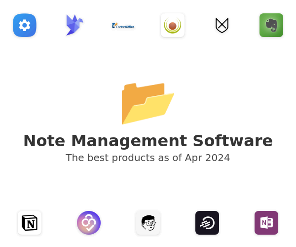 The best Note Management products