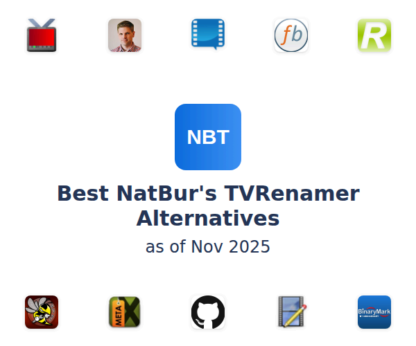 Best NatBur's TVRenamer Alternatives