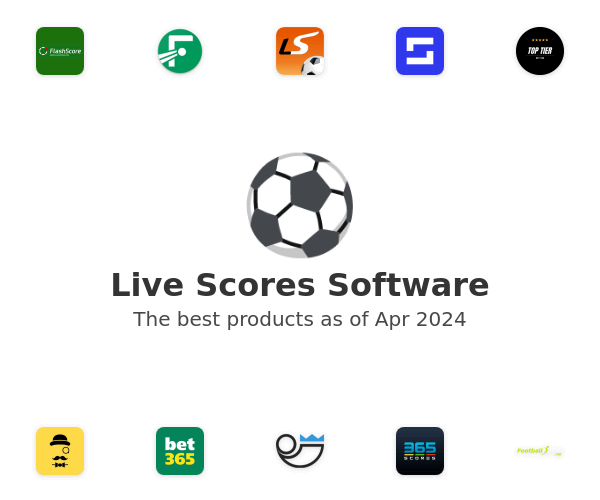 The best Live Scores products