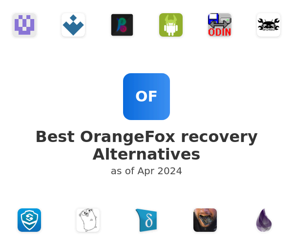 Best OrangeFox recovery Alternatives