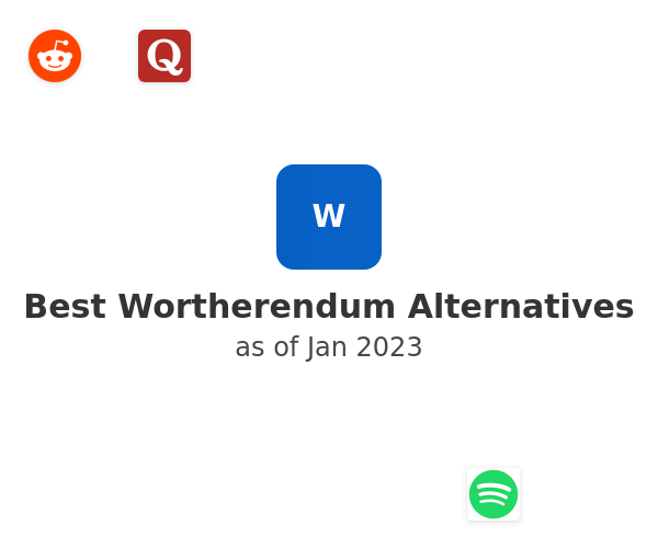 Best Wortherendum Alternatives