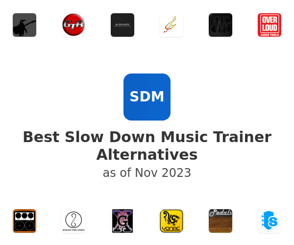 Best Slow Down Music Trainer Alternatives