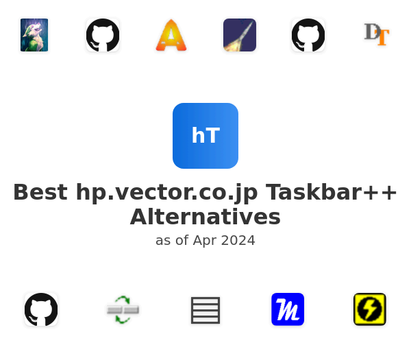 Best hp.vector.co.jp Taskbar++ Alternatives