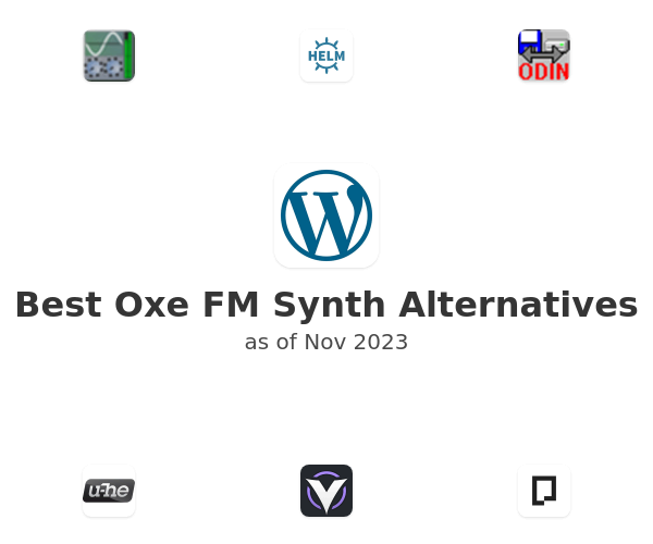 Best Oxe FM Synth Alternatives