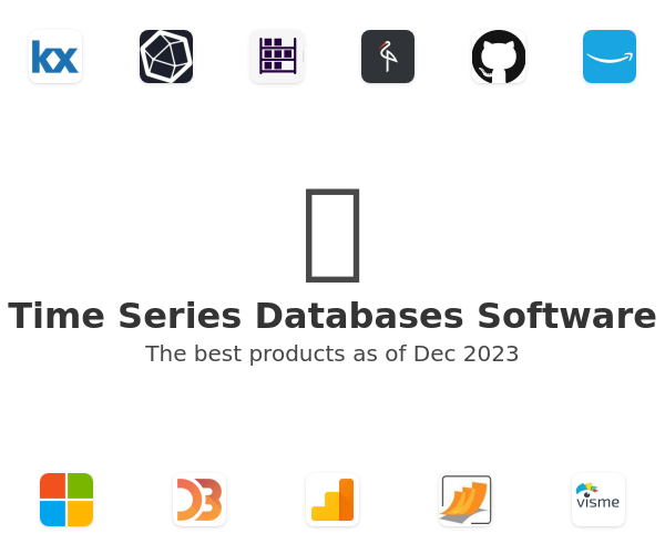 The best Time Series Databases products