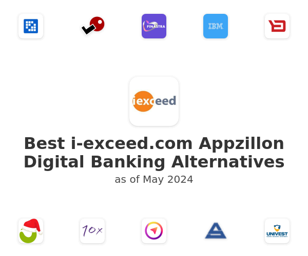 Best i-exceed.com Appzillon Digital Banking Alternatives