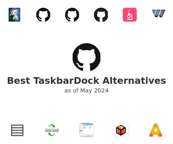 Best TaskbarDock Alternatives