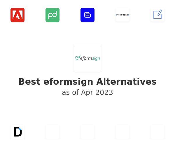 Best eformsign Alternatives