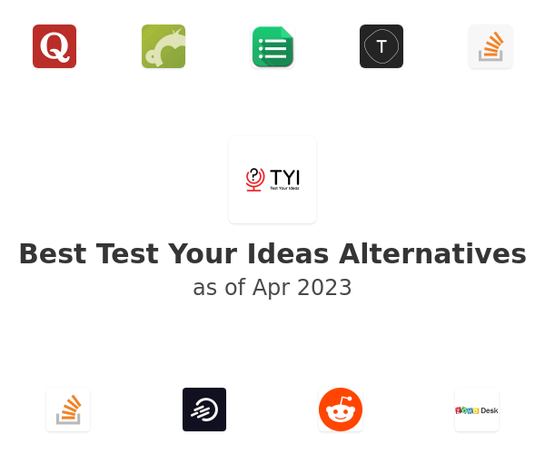 Best Test Your Ideas Alternatives