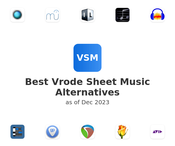 Best Vrode Sheet Music Alternatives