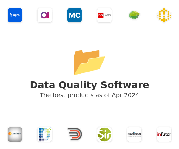 The best Data Quality products