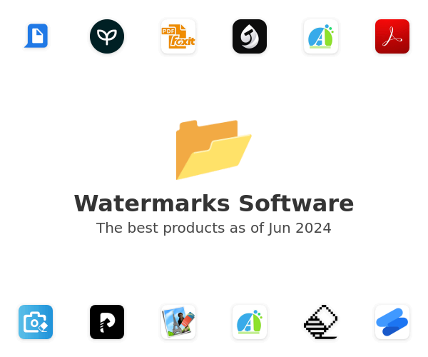 The best Watermarks products