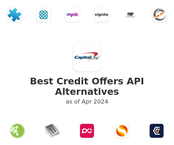 Best Credit Offers API Alternatives