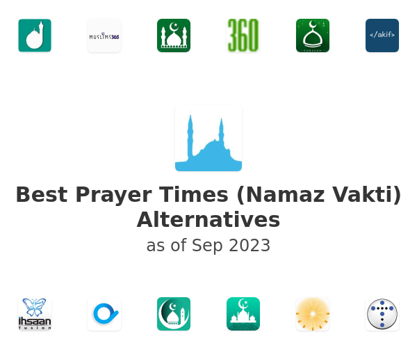 Best Prayer Times (Namaz Vakti) Alternatives