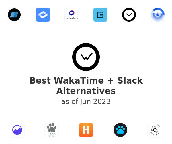Best WakaTime + Slack Alternatives