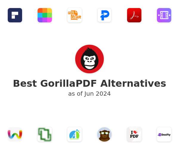 Best GorillaPDF Alternatives