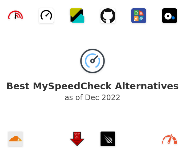 Best MySpeedCheck Alternatives