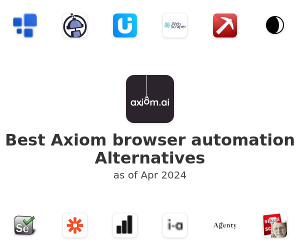 Best Axiom browser automation Alternatives