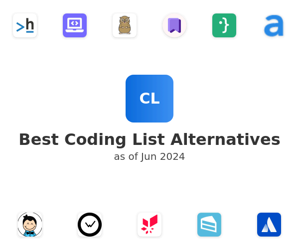 Best Coding List Alternatives
