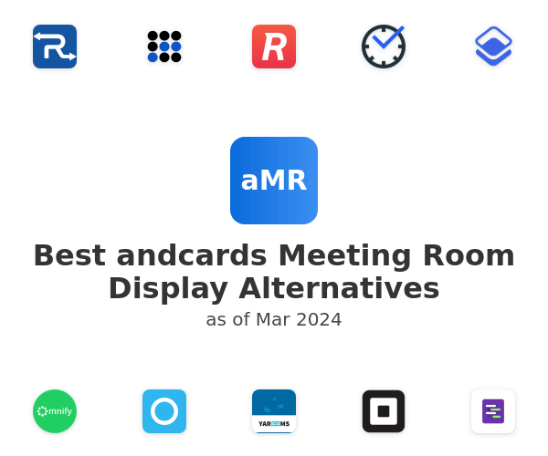 Best andcards Meeting Room Display Alternatives