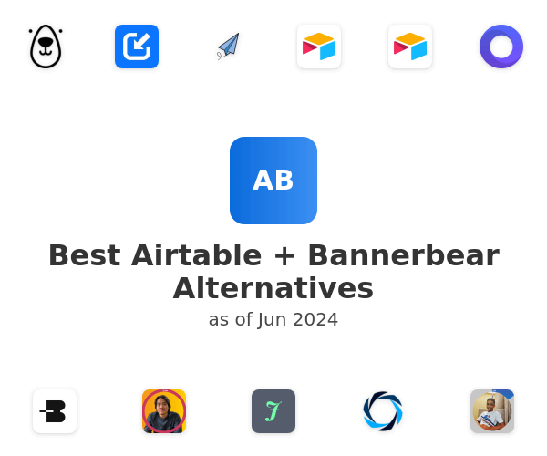 Best Airtable + Bannerbear Alternatives