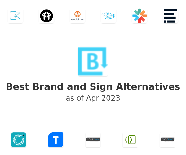 Best Brand and Sign Alternatives