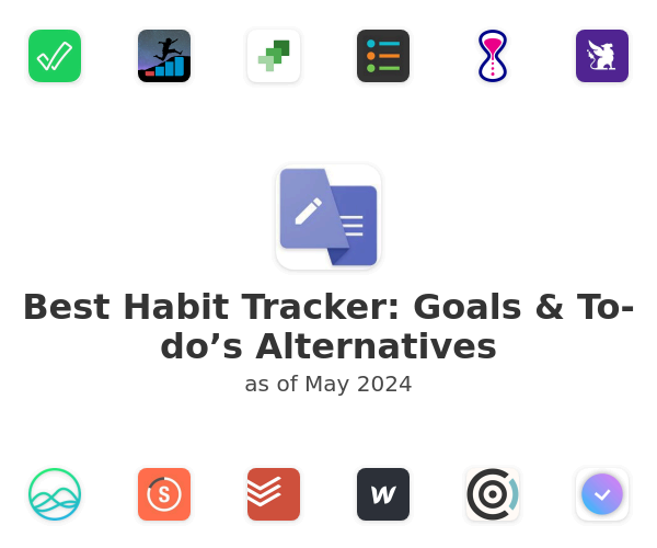Best Habit Tracker: Goals & To-do’s Alternatives