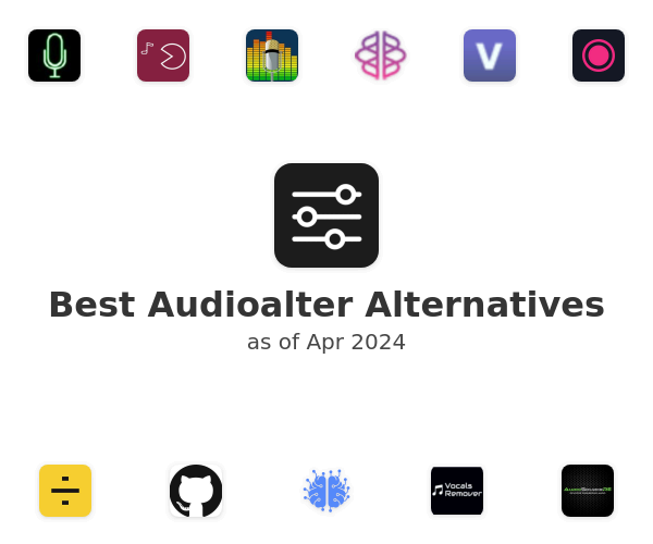 Best Audioalter Alternatives