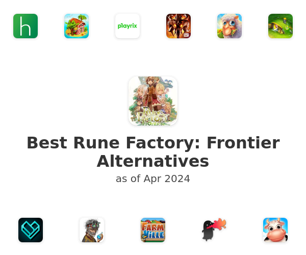 Best Rune Factory: Frontier Alternatives
