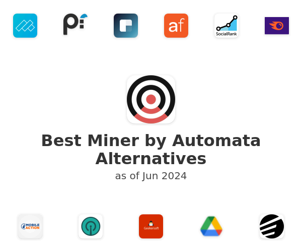 Best Miner by Automata Alternatives