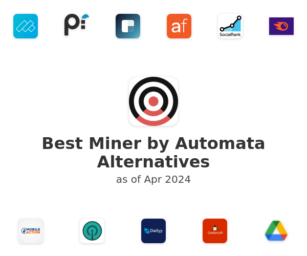 Best Miner by Automata Alternatives