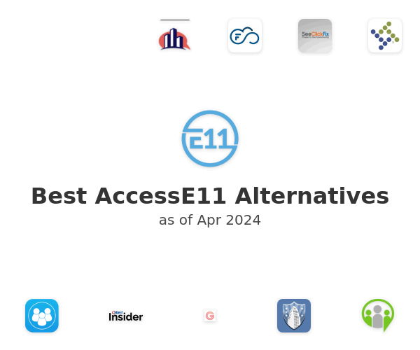 Best AccessE11 Alternatives