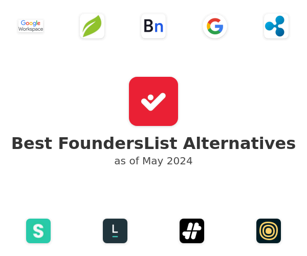 Best FoundersList Alternatives