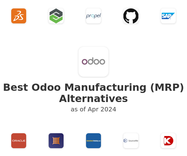 Best Odoo Manufacturing (MRP) Alternatives