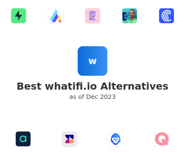 Best whatifi.io Alternatives