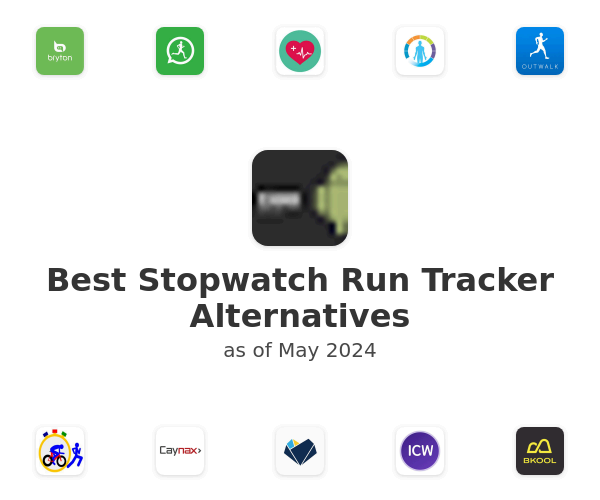 Best Stopwatch Run Tracker Alternatives