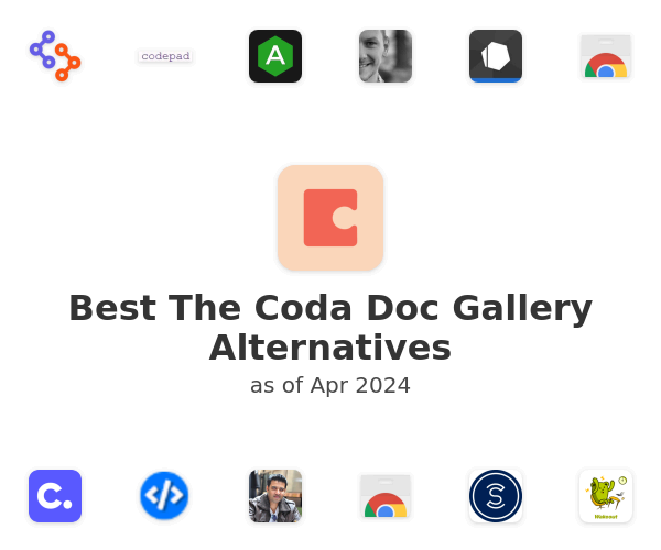 Best The Coda Doc Gallery Alternatives