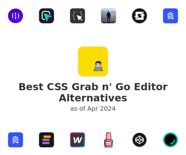 Best CSS Grab n' Go Editor Alternatives