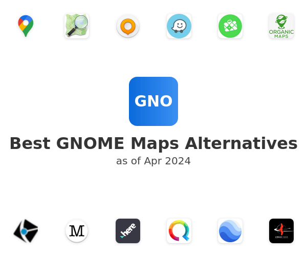 Best GNOME Maps Alternatives