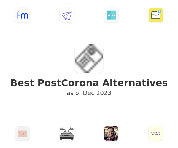 Best PostCorona Alternatives