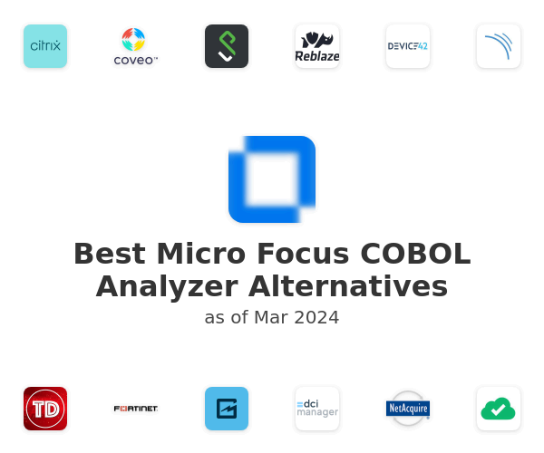 Best Micro Focus COBOL Analyzer Alternatives