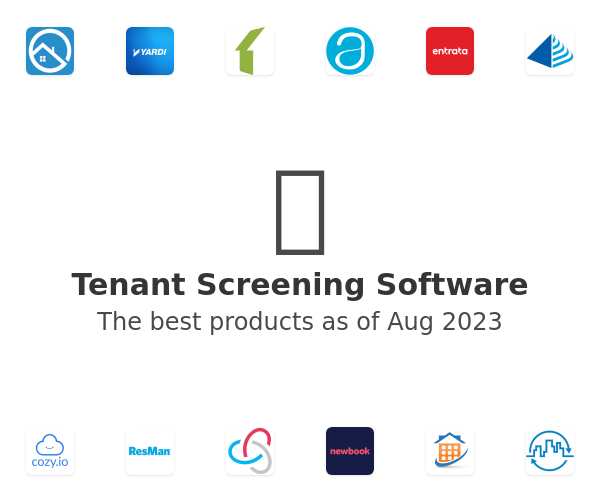 The best Tenant Screening products