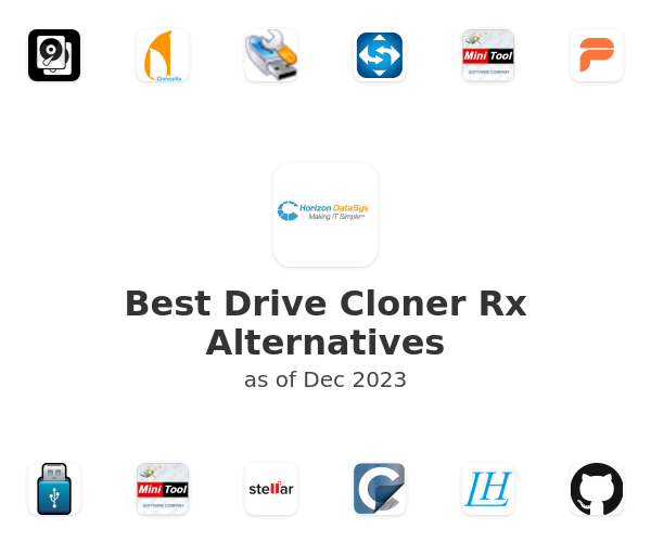 Best Drive Cloner Rx Alternatives