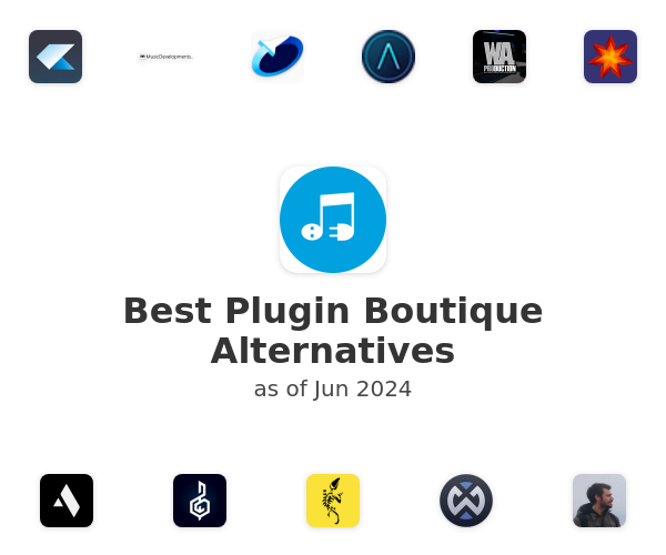 Best Plugin Boutique Alternatives