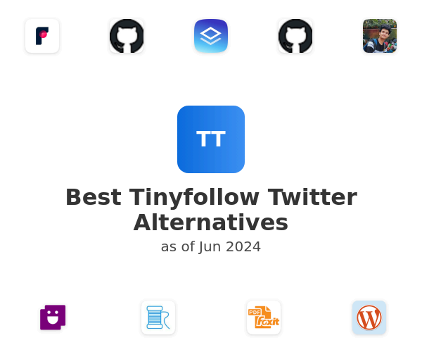 Best Tinyfollow Twitter Alternatives